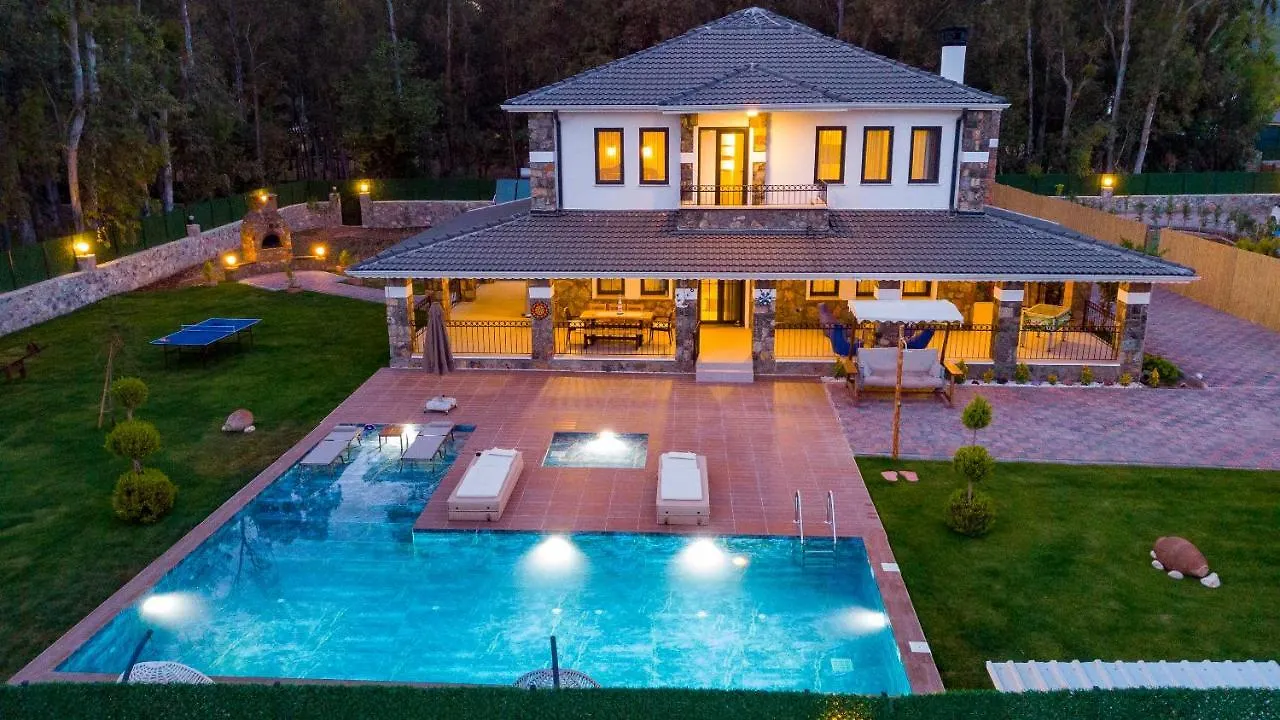 Oeluedeniz'De Oezel Havuzlu 5 Bedroom Lueks Villa Albera Fethiye 0*,
